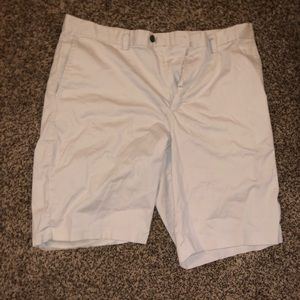 White Cargo Shorts